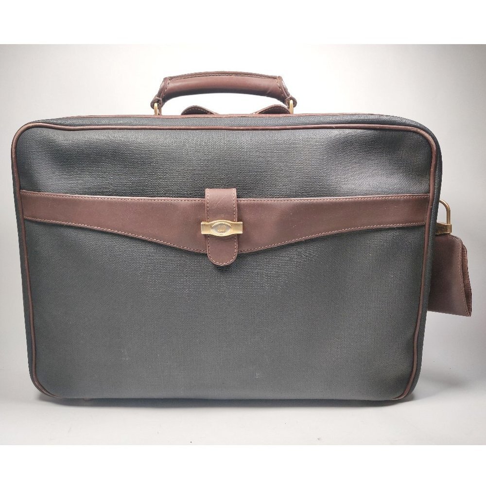 Vintage Dunhill Briefcase, made of PVC and Leather